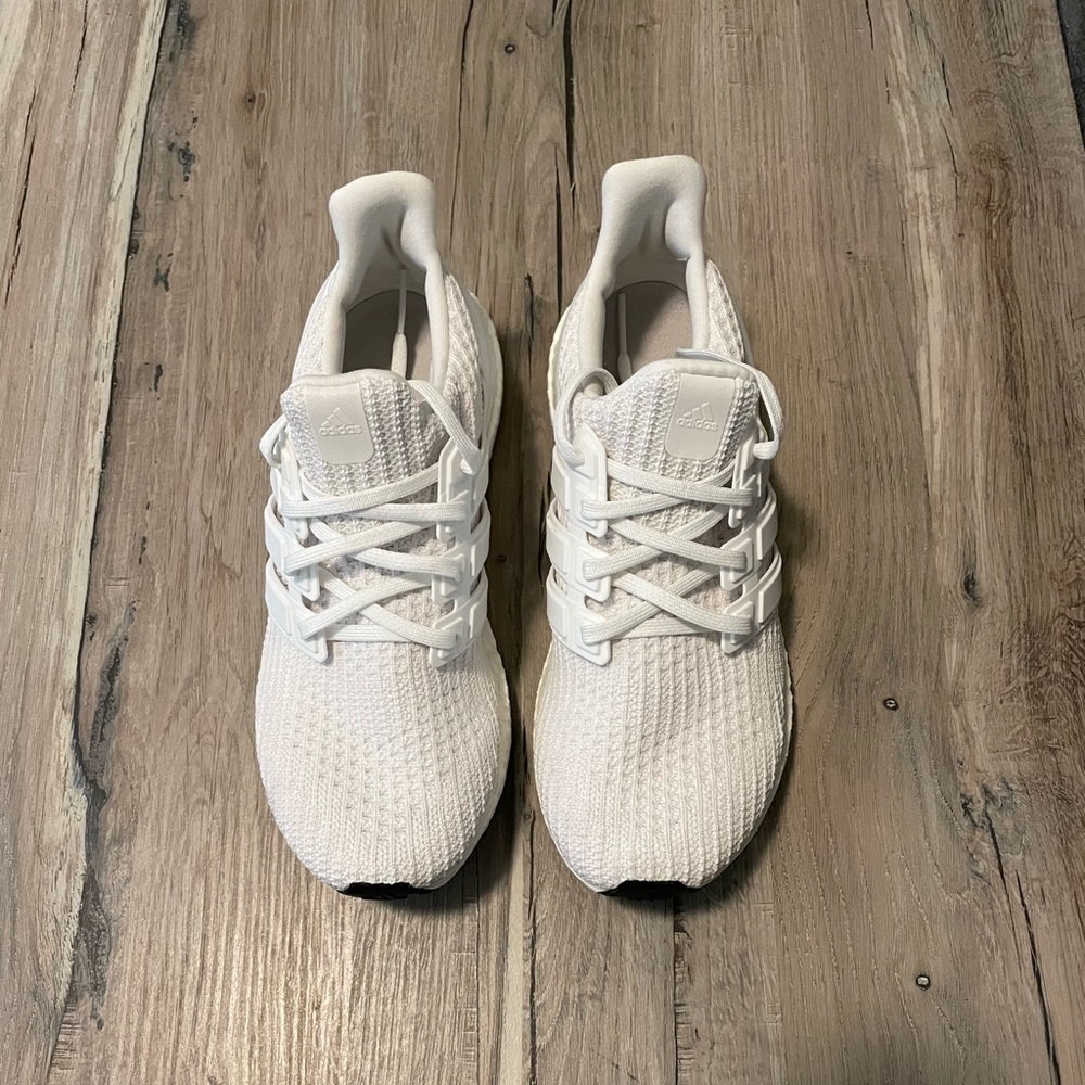 Adidas Ultraboost Triple White - Women’s 8.5